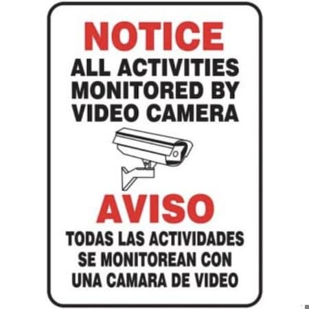 Accuform BILINGUAL NOTICE Safety Sign ALL SBMASE809XP SBMASE809XP